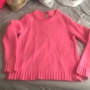 Beautiful pink J crew wool sweater.